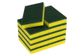 Scourer Sponge Green/Yellow 10pk 6"x4"