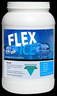 Flex Ice Powdered Neutralising Extraction Rinse 6.5lb jar