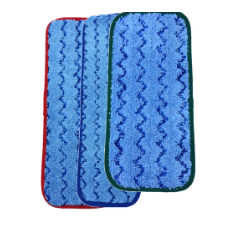 HyGenie Microfibre Flat Mop Pad - 50cm - RED