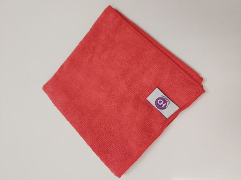 HyGenie Microfibre Cloths Red 40x40cm 280gsm