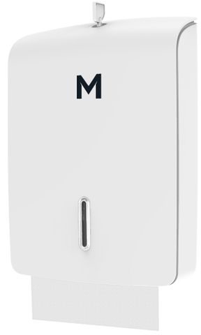 M Tall Slimfold Towel Dispenser - White, 600 sheet capacity