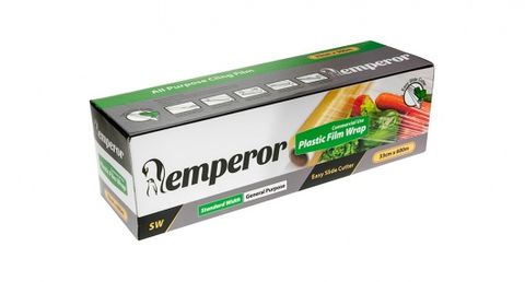 Emperor Cling Food Wrap 330mm x 600mtr - 6 rolls per carton