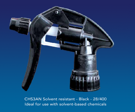 CHS3AN Black Chemical Resistant Trigger 270mm tube