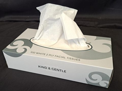 HD Premium 2ply Facial Tissues 100s x 36 boxes