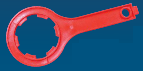 58mm Red Plastic Wrench Spanner for 20ltr Jerry Cans