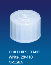 Child Resistant Cap White 28/410