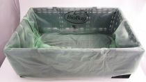 BioBag Green Vege Crate Bin Liner 102x66cm - Roll 100