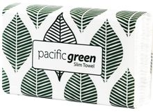 Green 100% Recycled Slim Towel 200 sheets 20 packs