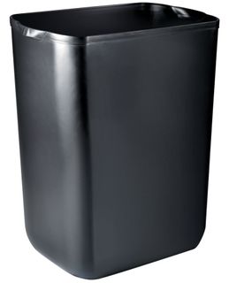 M Black Wall Mounted Bin 42L