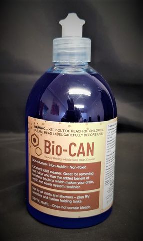 BioCan Natural Toilet Bowl Cleaner 500mL squeezee bottle