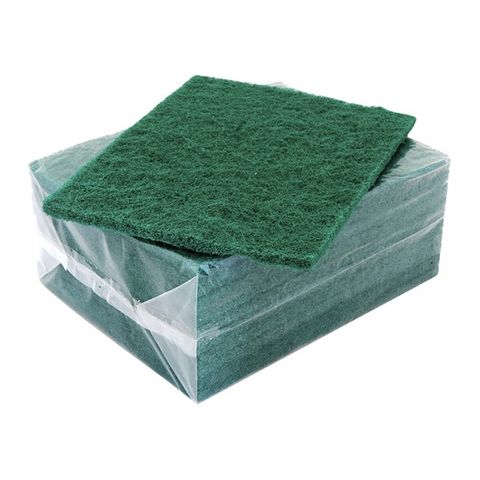 Scouring Pads Green- Pkt 10