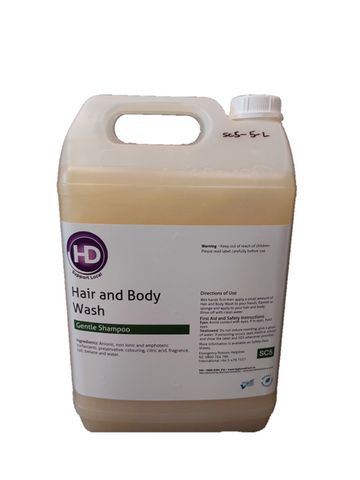 HD Liquid Hair and Body Wash 5L