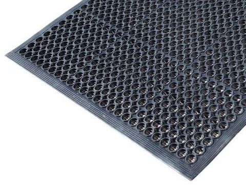 NZJ Anti Fatigue Rubber Mat 12mm .9m x 1.5m