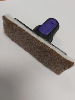 Ova8 Mini Bronze Wool Pad Holder with velcro
