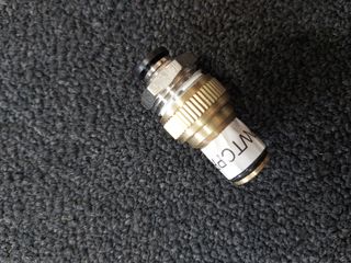 PureWash Q28 Brass Male Tap Connector with 8mm Push-Fit