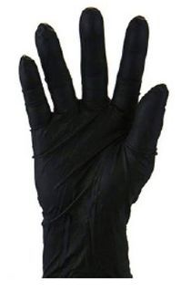 M Black Nitrile Gloves