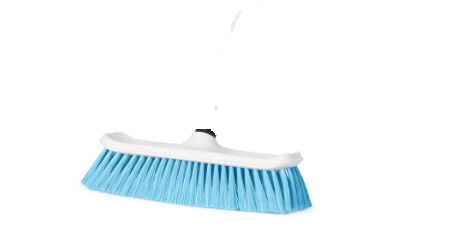 No 600 Hygiene House 300mm Broom Head - Blue