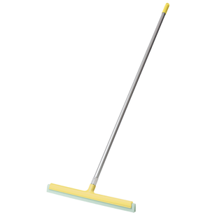 55cm Double Bladed Floor Squeegee Complete Yellow - Alloy Handle