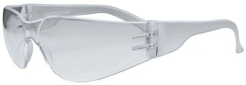 Plastic Full Eye Coverage Safety Glasses - 1 pair