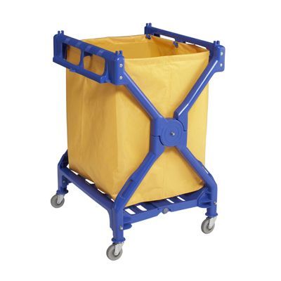 X-Frame Laundry Trolley with Bag