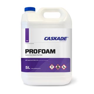 Caskade Profoam Foaming No Rinse Sanitiser 5ltr