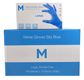 Nitrile Gloves Powder Free Blue L box of 100