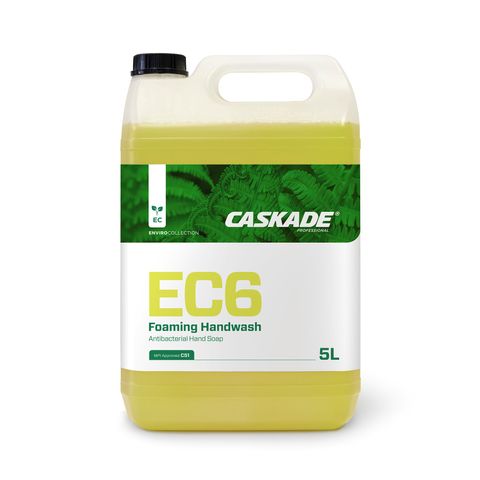 Caskade EC6 Non-Perfumed Foaming Antibacterial Handwash 5Ltr