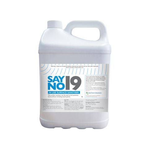 SAYNO19 In Use Sanitiser RTU 5L