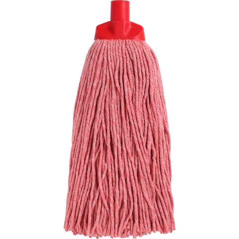 HD 400gm Cotton Mop Cut End - Red