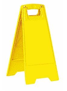 BLANK Wet Floor Sign - Yellow