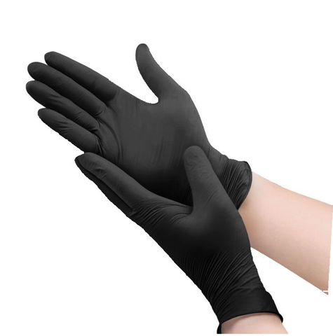 Hytec Black Nitrile Gloves XX-Large Box 95