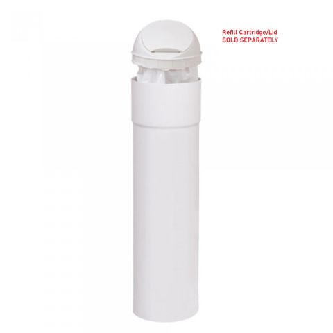 Bio Pod Sanitary Bin (BASE ONLY) - Regular 13L White