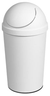 Sterilite Swing Top TIdy Round White 11.4ltr White