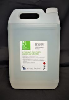 HD Foaming Alcohol Hand Sanitiser 5L DG UN1170 C:3 PG:2