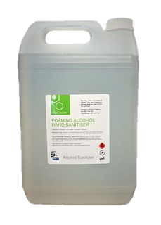 HD Foaming Alcohol Hand Sanitiser 5L DG UN1170 C:3 PG:2