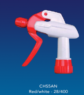 Industrial Jumbo Spray Trigger Red 270mm 28/400 2.5ml dose