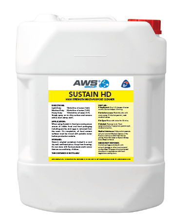 Sustain HD Multi Spray and Wipe 20ltr