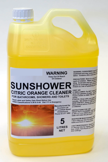 Sunshower - Citric Orange Shower &Bathroom Cleaner - 5 litre