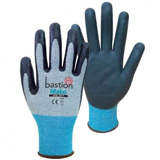 Bastion Mako Grey HPPE Cut 3 Glove - Small (1 pair)