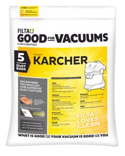 Karcher Compatible NT 35/1 Microfibre Vacuum Bags 5/pack (C020)