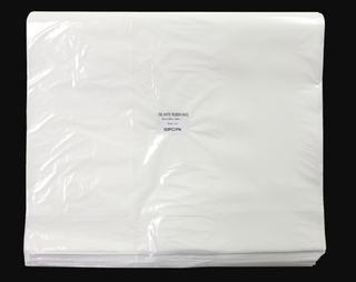 60Ltr White Rubbish Bag (630x900mm) 30Mu x 50pk