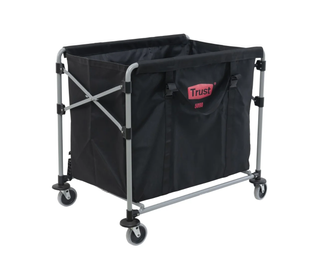 Trust Collapsible 240Ltr Linen Trolley Cart