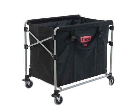 Trust Collapsible 240Ltr Linen Trolley Cart