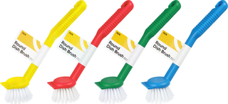 Pot Scrubber Dishwashing Brush (assorted colours)