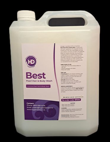 HD Best Pearl Hair and Body Wash 5ltr