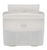 Table Top Hand Towel Dispenser - White