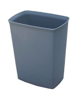 14 litre Open Top Waste Paper Bin - Grey