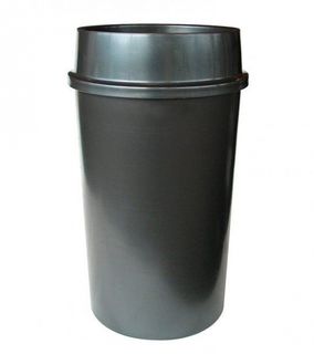 60 Litre Maxi Tilt-Top Bin w/ Sing Lid - Titanium Grey