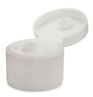 Plastic Household Flip Top Cap 28/410 White