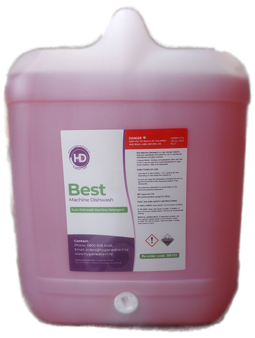 HD Best Machine Auto Dishwash 20ltr UN1824 C:8 PG:2